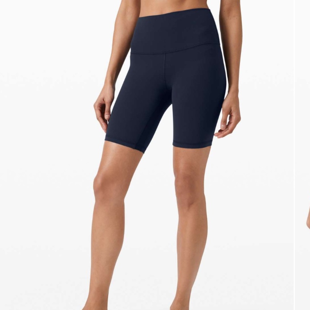 Lululemon Align High Rise Short 8" True Navy Sz 6
